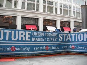 Future Union Square/ Market Street Station